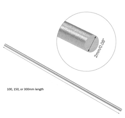 Picture of 2mm Shaft for TC-LSD series Turnout Control