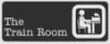 The Train Room sign