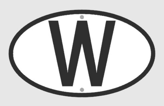 Whistle Post Sign