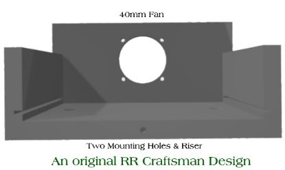 Picture of Digitrax CS/Booster Mount with Fan - Base