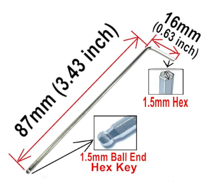Picture of Hex Driver, 1.5mm