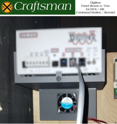 Picture of Digitrax CS/DB Panel Mount w/ Fan