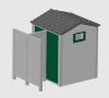 Picture of Great Northern 2-Stall Privy - STL
