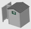 Picture of Great Northern 2-Stall Privy - STL