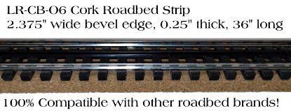 Cork Roadbed - O Scale