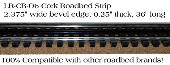 Cork Roadbed - O Scale