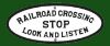 Picture of Rail-Road Crossing Sign