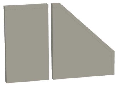 Picture of Tunnel Portal Wing Walls - Set - HO Scale