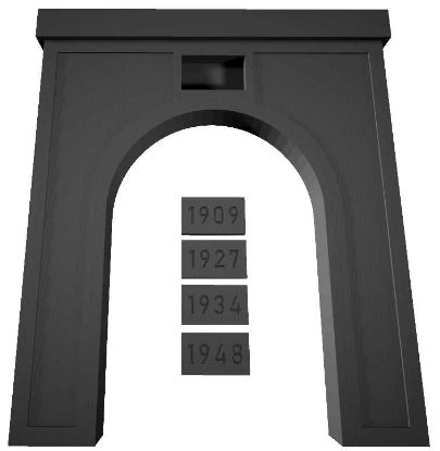 Tunnel Portal - Debossed