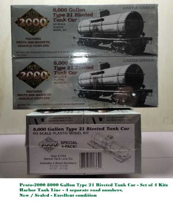 Picture of Yard Sale - 8000 Gallon Riveted Tank Car - set of 4