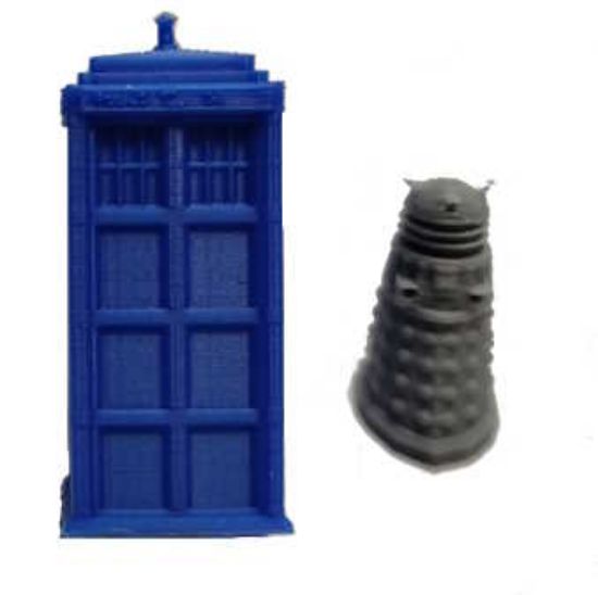TARDIS and DALEK