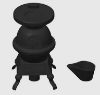 Coal Stove & Bucket