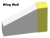 Wing Wall Detail