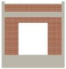 Base Panel with Truck Door Cutout
