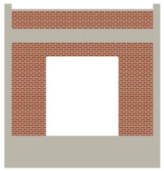 Base Panel with Truck Door Cutout